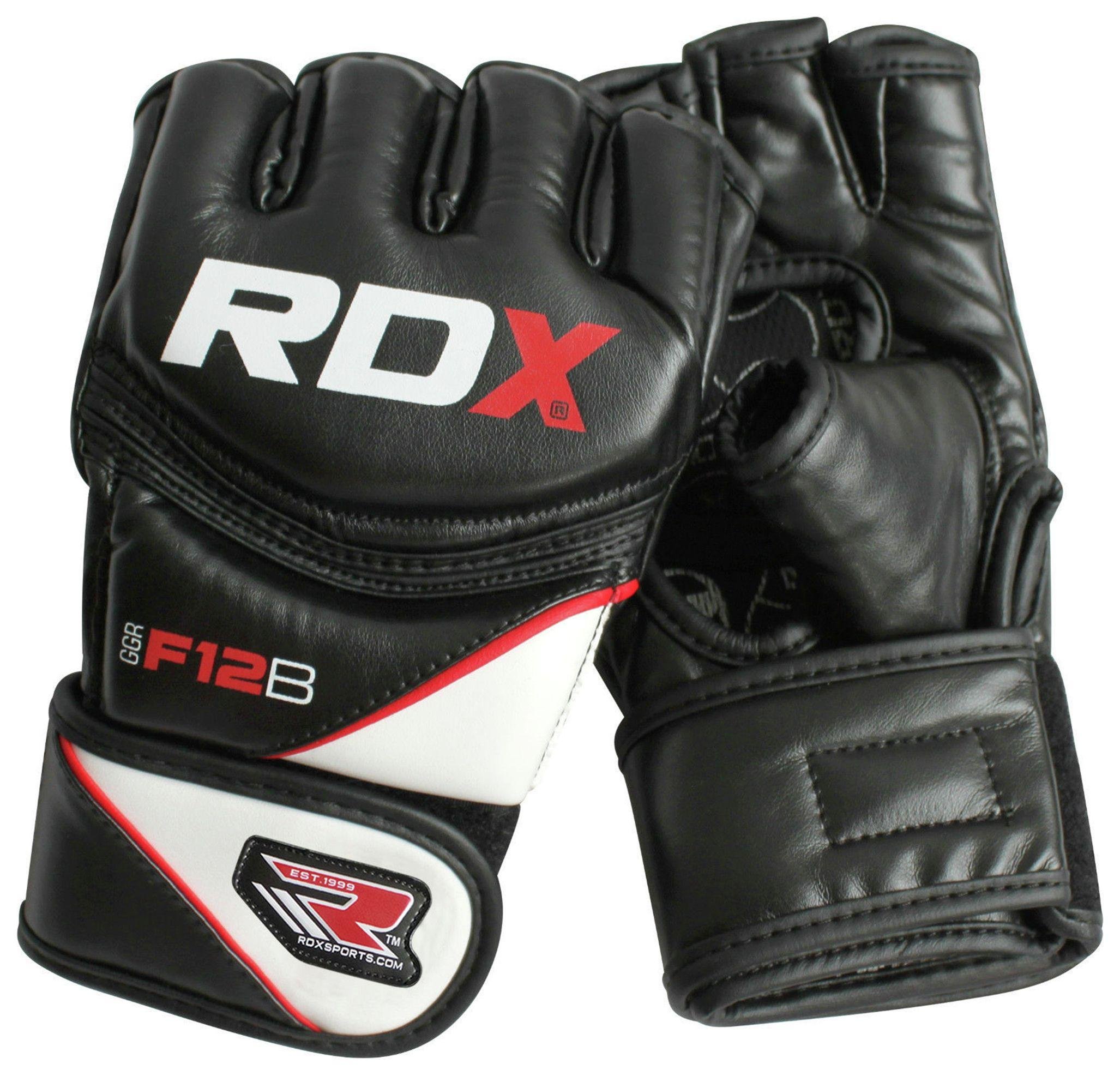 RDX Synthetic Leather MMA Gloves Black Review