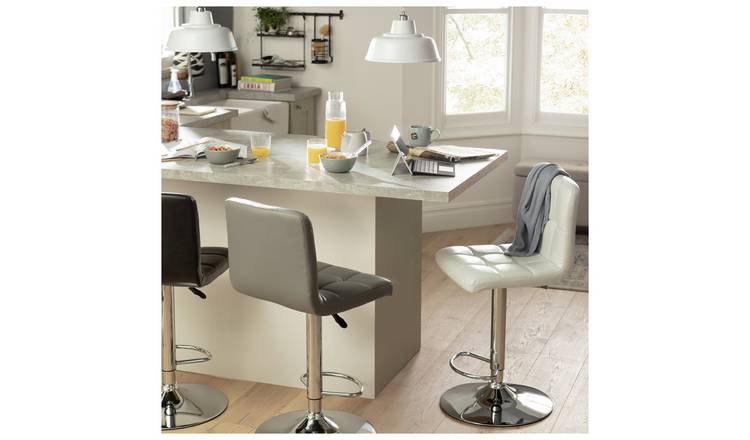 Buy Argos Home Nitro Bar Stool White Bar stools Argos