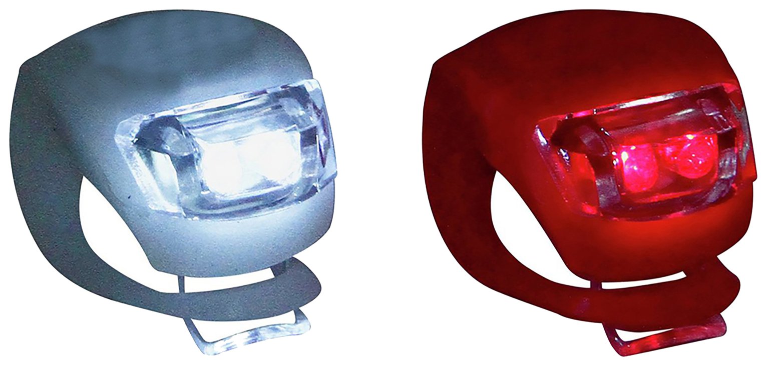 rechargeable bike lights argos