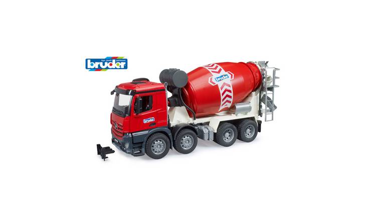 Bruder 1:16 MB Arocs Cement Mixer Truck - Red