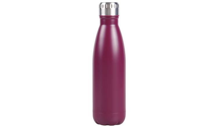 Home Burgundy Stainless Steel Water Bottle - 500ml