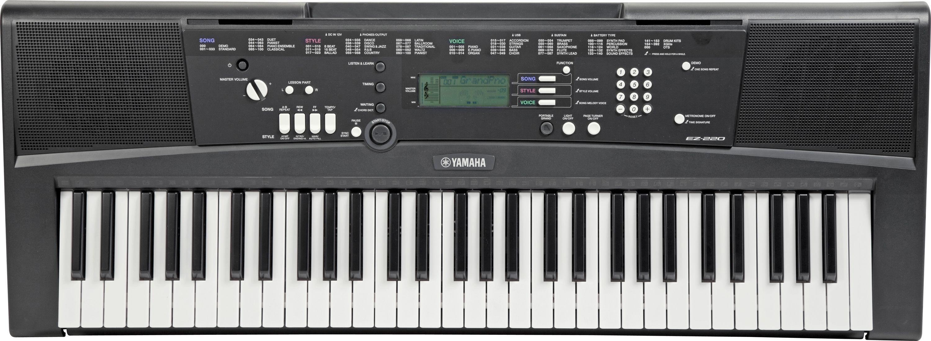 Yamaha EZ-220 Keyboard