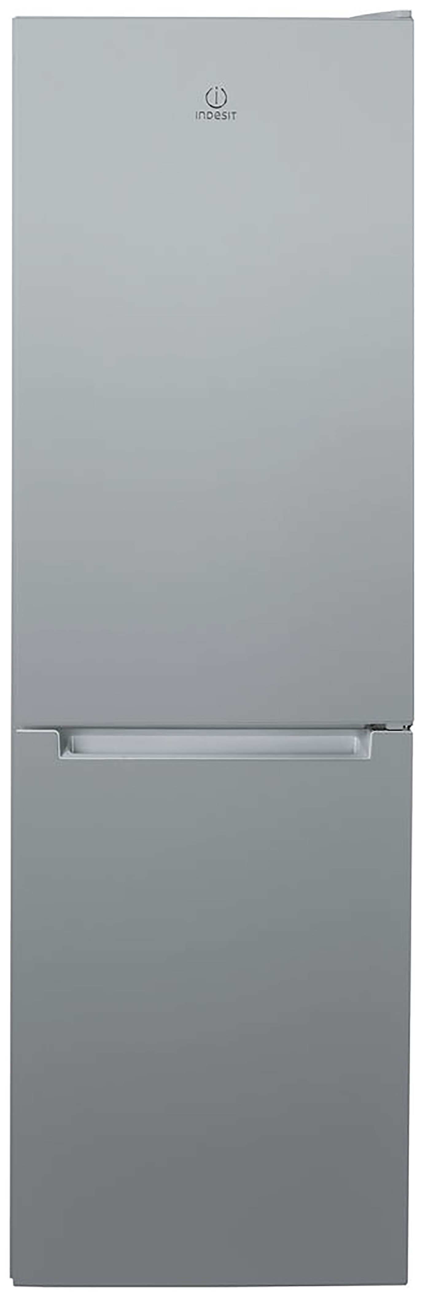 Indesit LR8S1S Fridge Freezer - Silver.