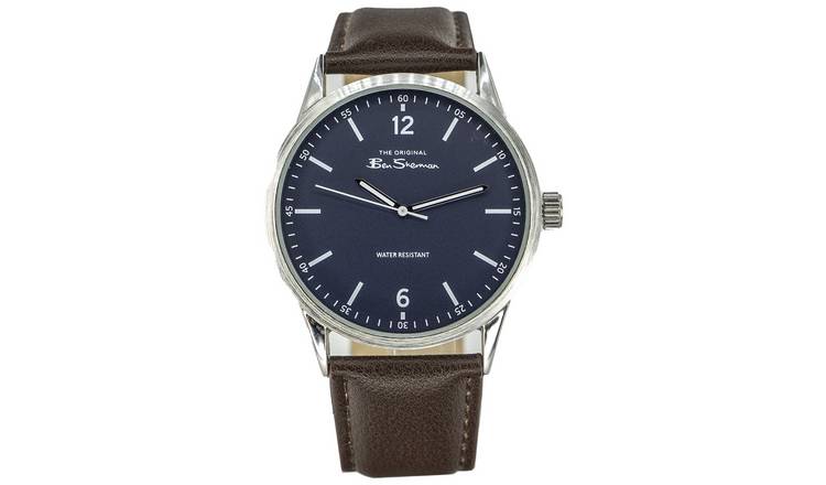 Buy Ben Sherman Men s Brown Strap Watch Gift Set Men s watches Argos