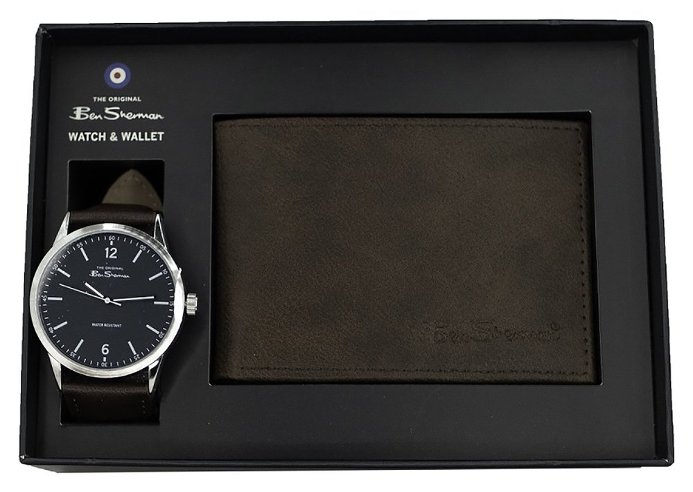 Buy Ben Sherman Men's Brown Strap Watch Gift Set | Mens watches
