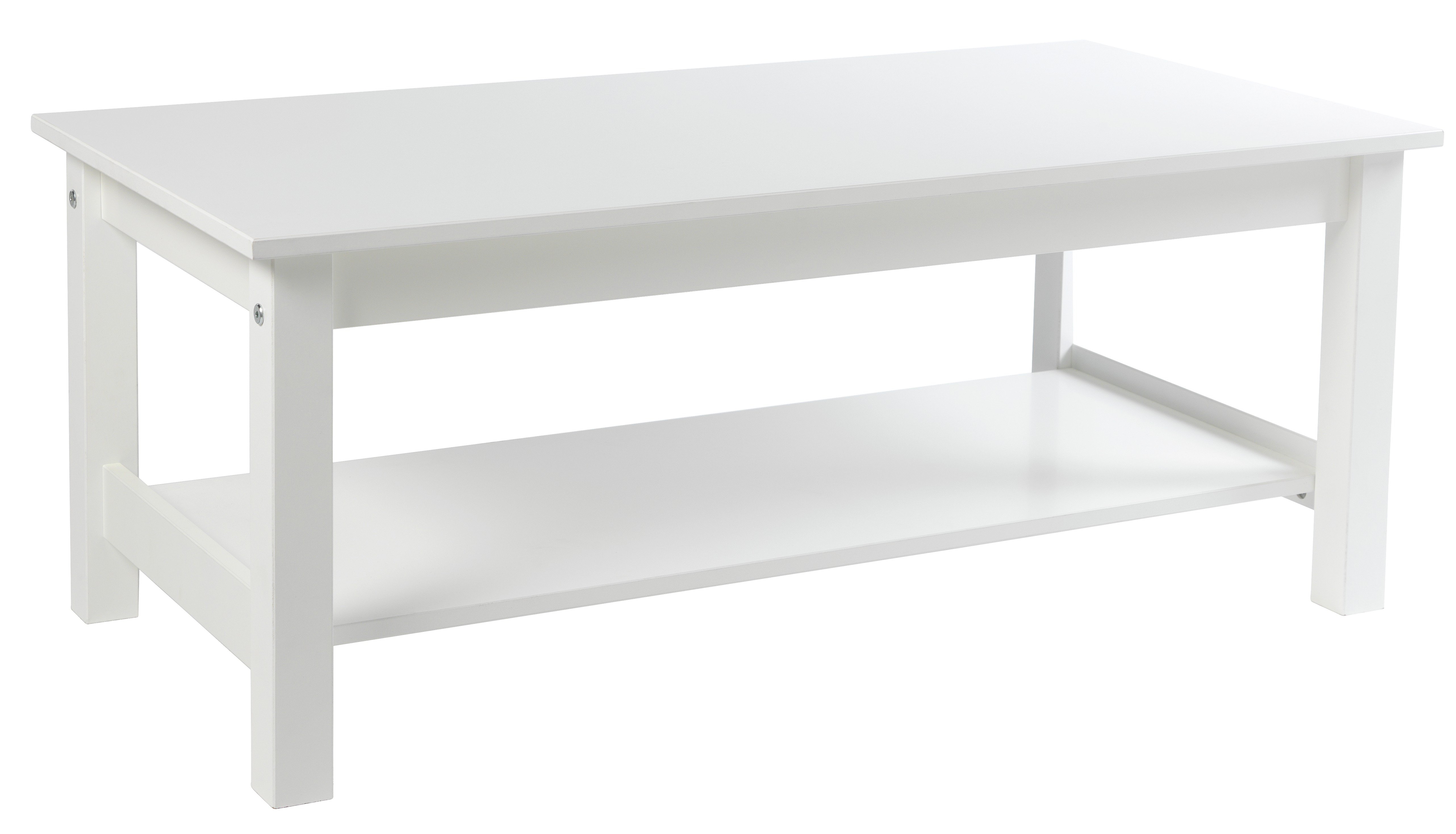 Argos Home Osaka 1 Shelf Coffee Table - White