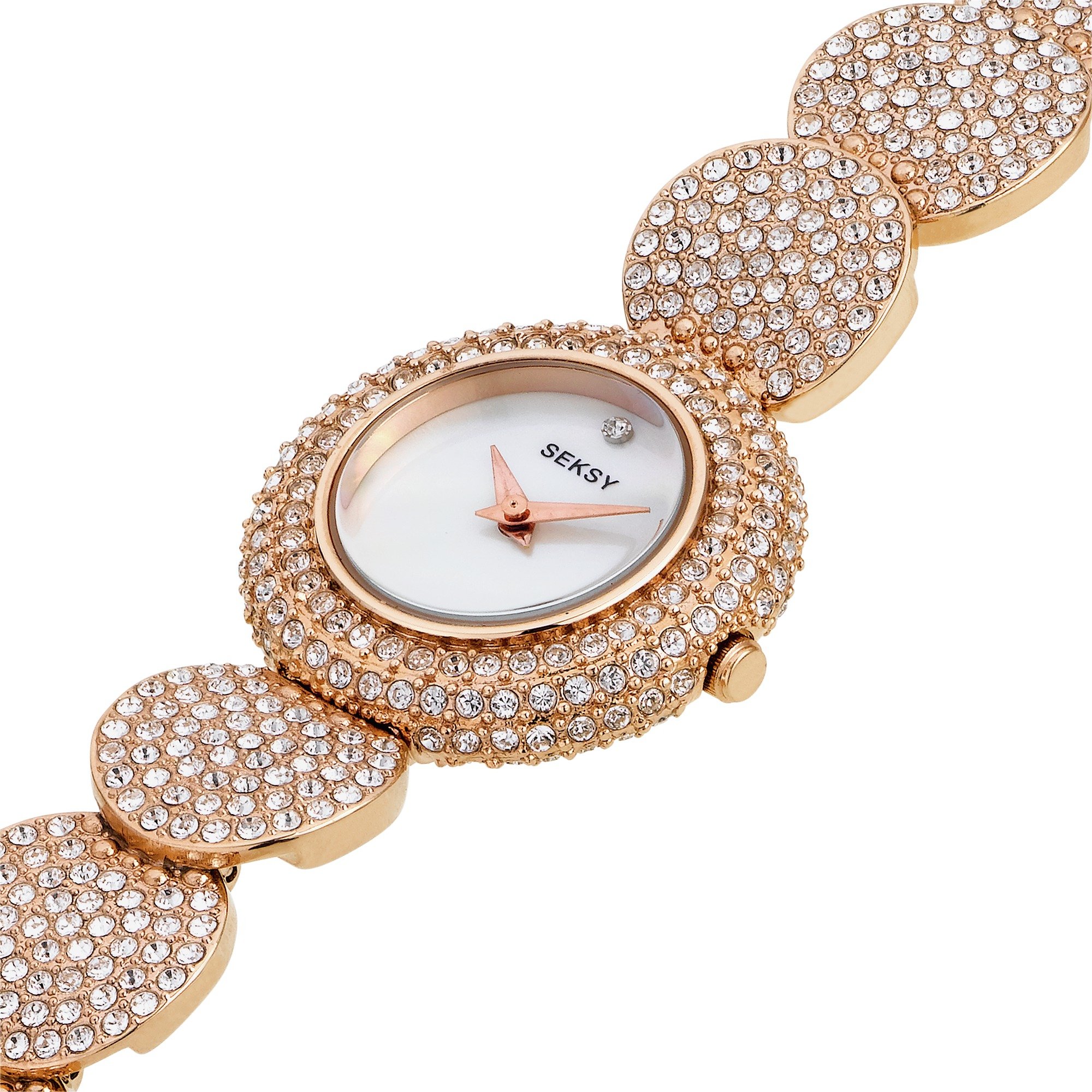 Seksy Ladies Gold Plated Bracelet Watch Review