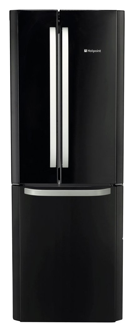 Hotpoint FFU3DGK Frost Free Fridge Freezer - Black