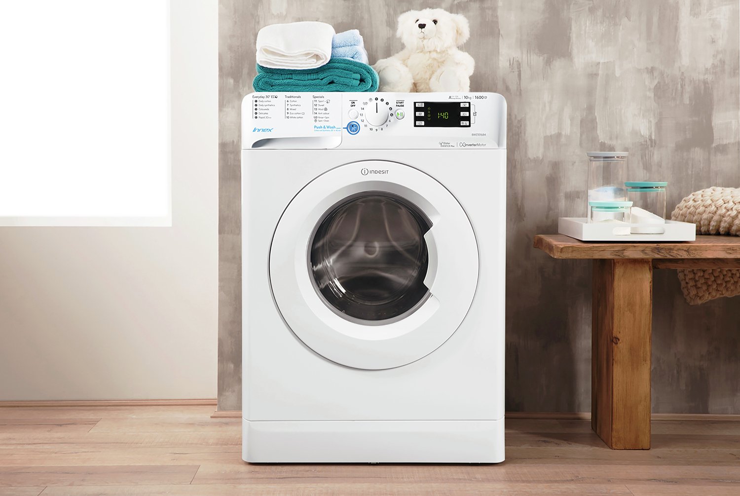Indesit XWE101683W 10KG 1600 Spin Washing Machine Reviews