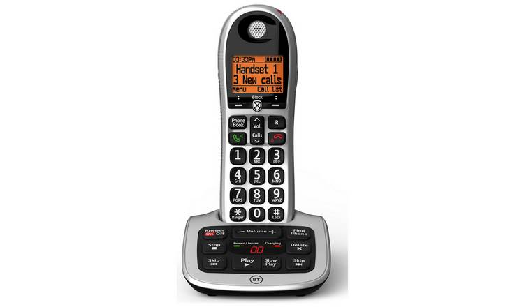 Buy Bt Big Button 4600 Telephone With Answer Machine Single Telephones Argos