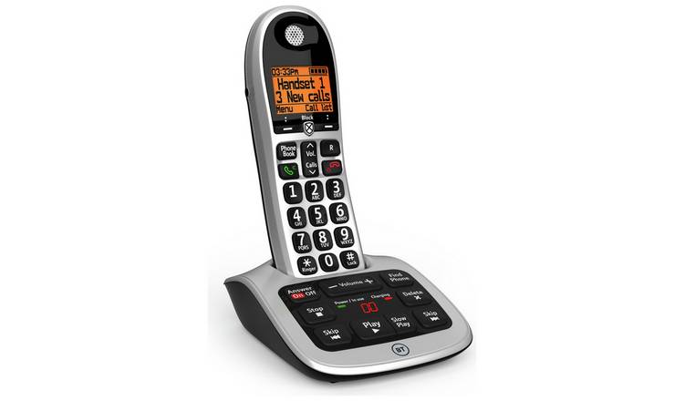 Buy BT Big Button 4600 Telephone with Answer Machine Single