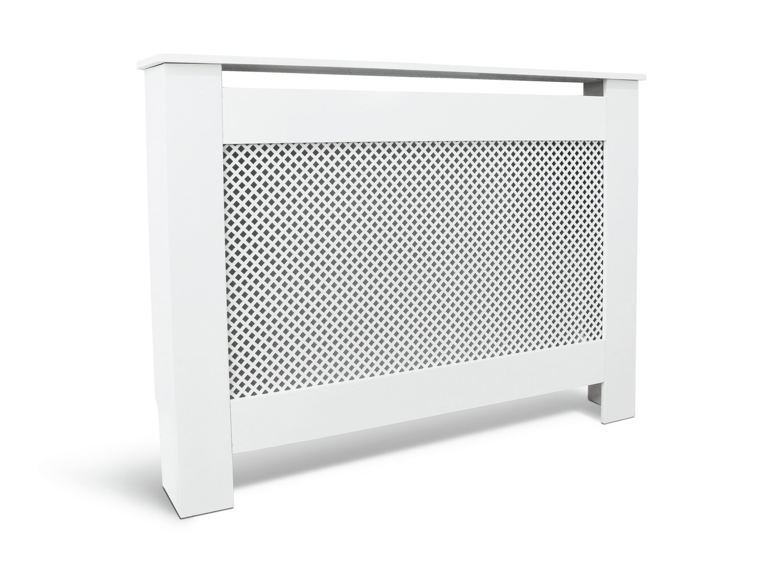 Small White Radiator Cover at B&Q, Screwfix, Homebase, Wickes, Aldi