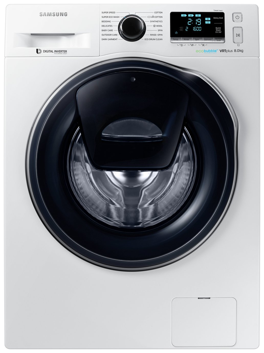 Samsung AddWash WW80K6610QW 8Kg 1600 Spin