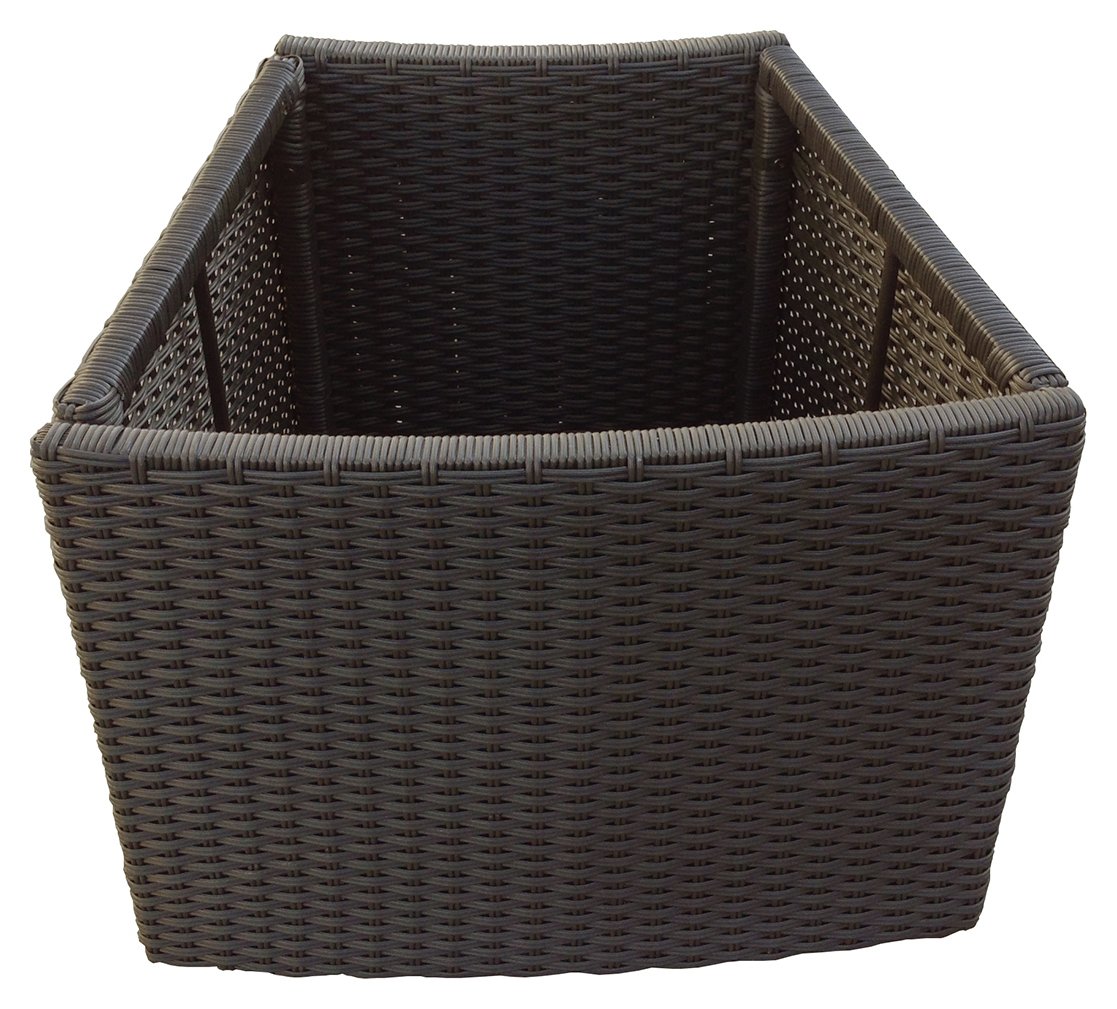 Rattan Deep Planter. at Argos