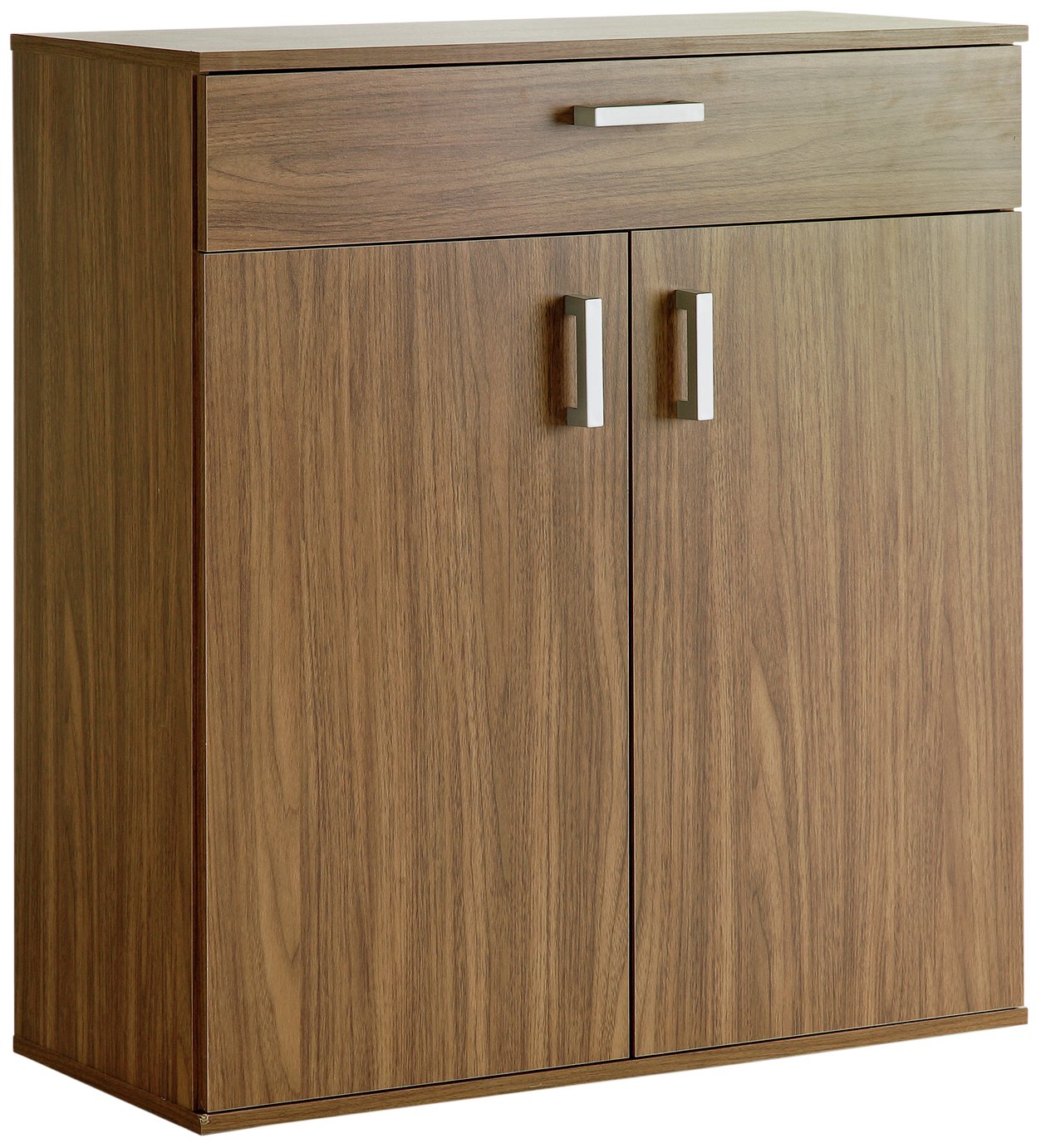 Argos Home Venetia Shoe Storage Cabinet - Walnut Effect