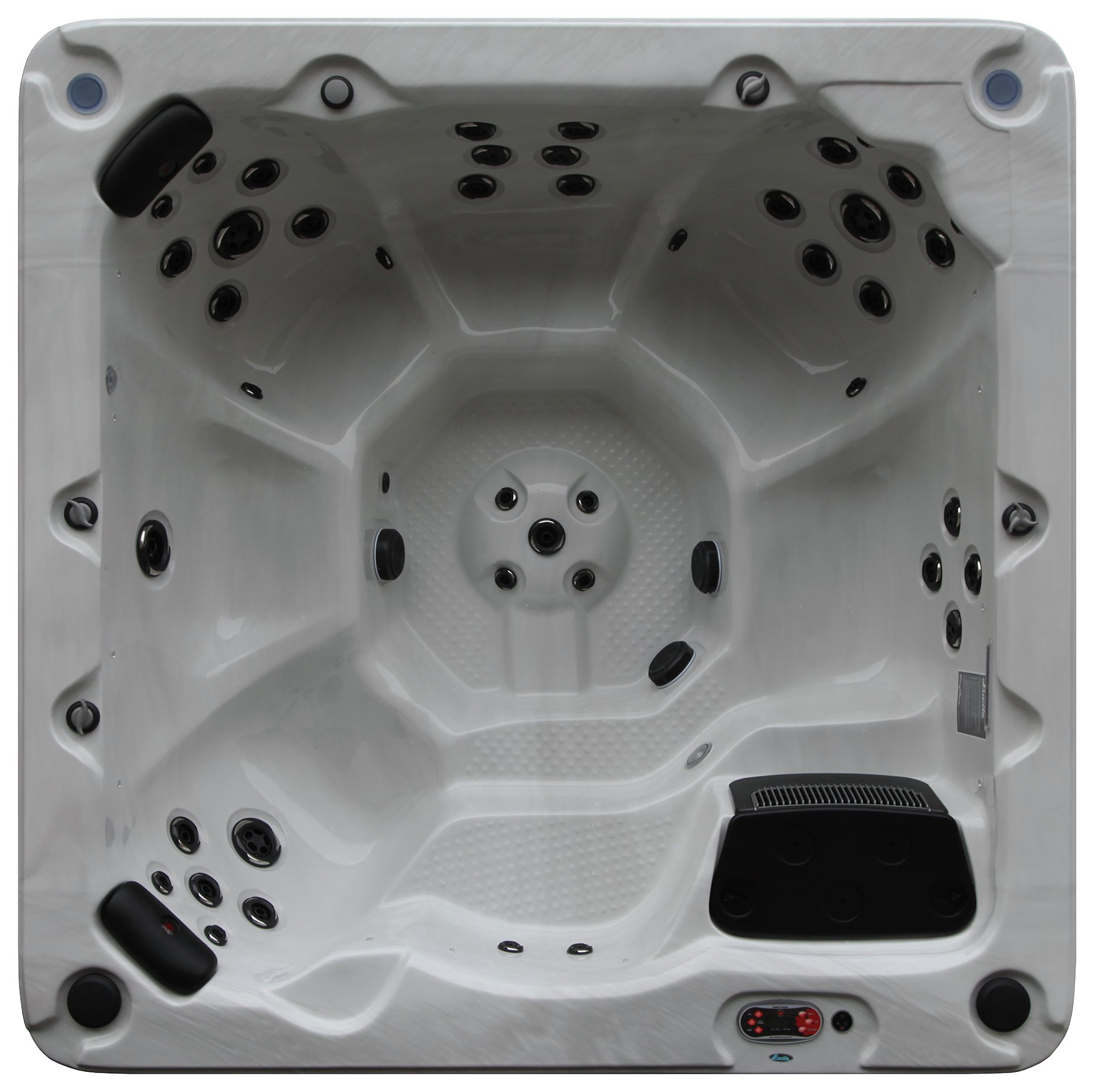 Canadian Spa Company Victoria 7 Person 46 Jet Hot Tub