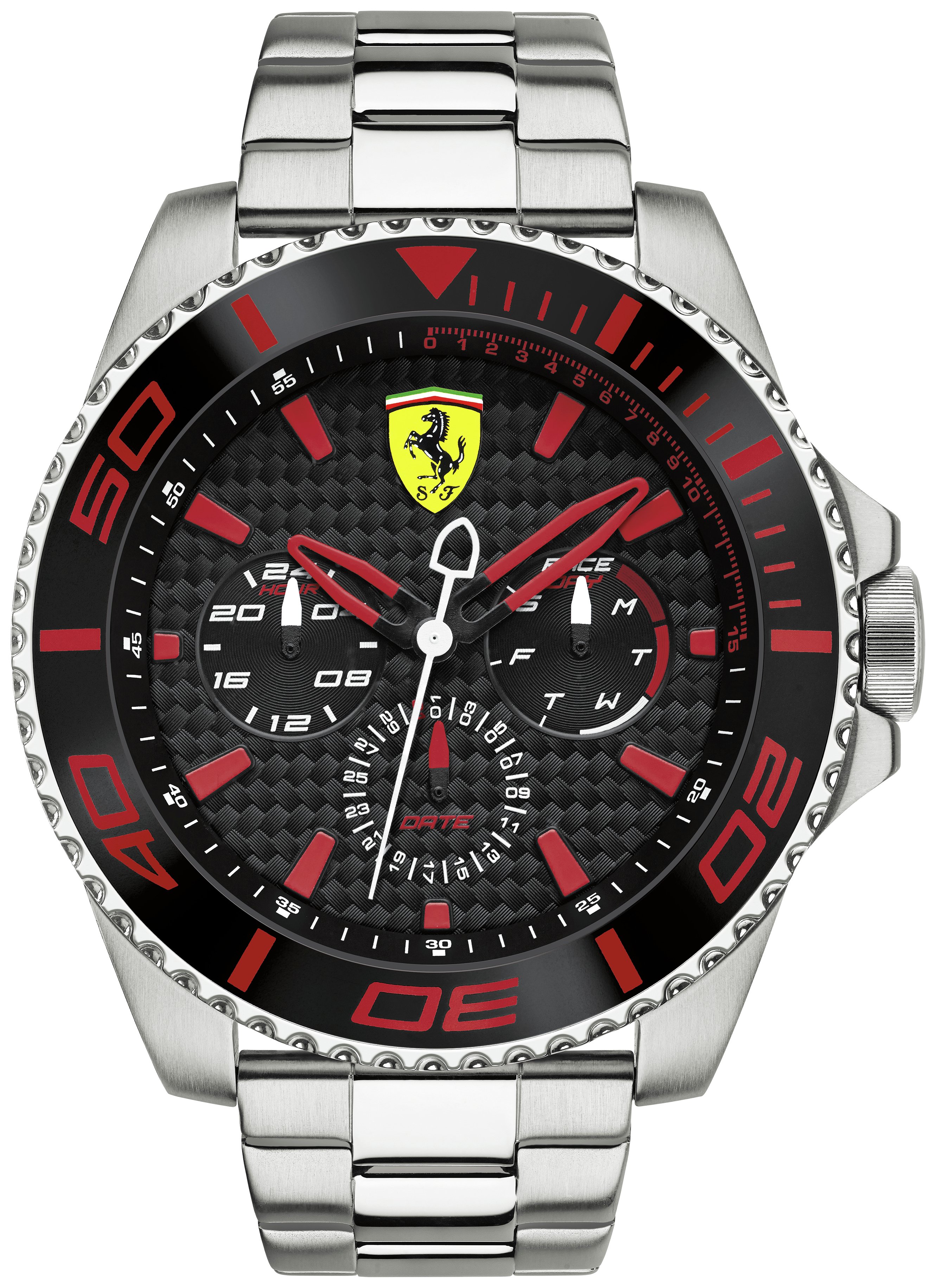 Scuderia Ferrari XX Kers Men's Steel Bracelet Watch (5423541) | Argos ...