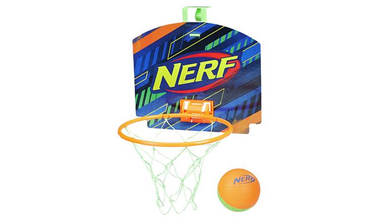 Buy Nerf Sports Nerfoop Basketball Net And Ball Set Kids Basketball Argos