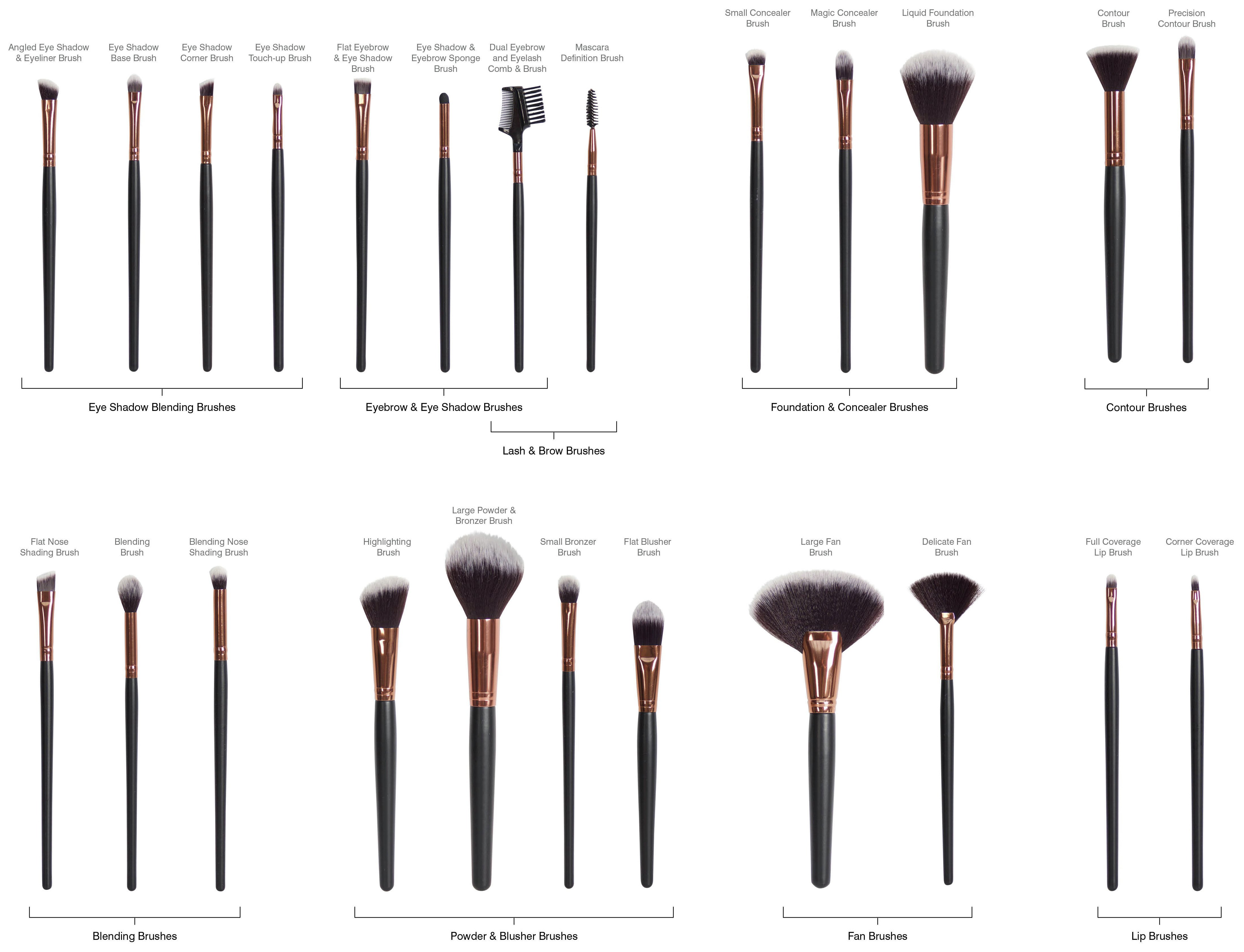 Rio Professional 24 Piece Cosmetic Make-up Brush Set Review