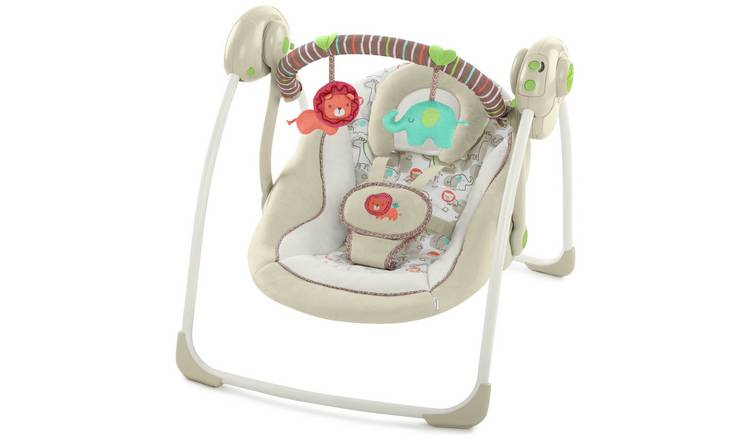 Buy Ingenuity Portable Swing Cozy Kingdom By Ingenuity Baby Bouncers And Swings Argos