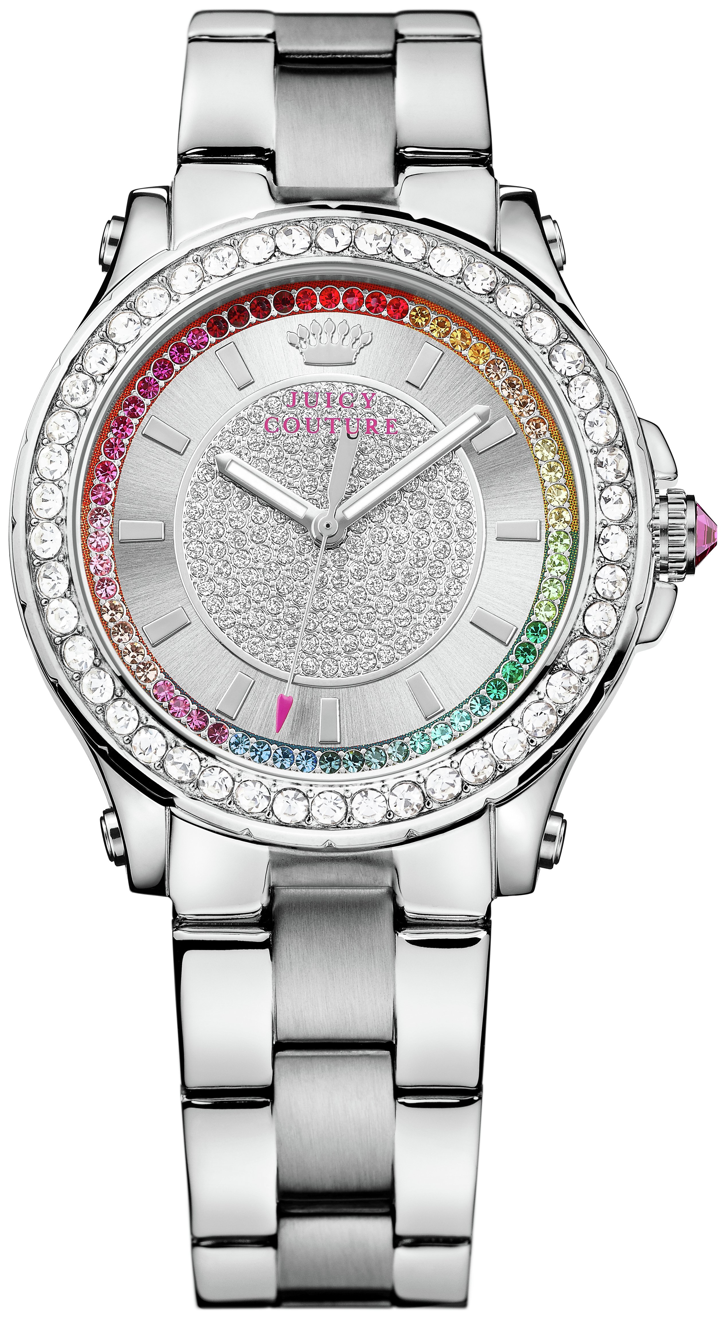 Juicy Couture Ladies Pedigree Stainless Steel Bracelet Watch