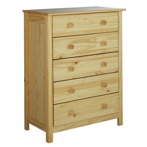 Buy Argos Home Scandinavia 5 Drawer Chest - Pine | Chest of drawers | Argos