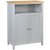 Buy Heart of House Livingston Floor Cabinet - Grey & Pine ...
