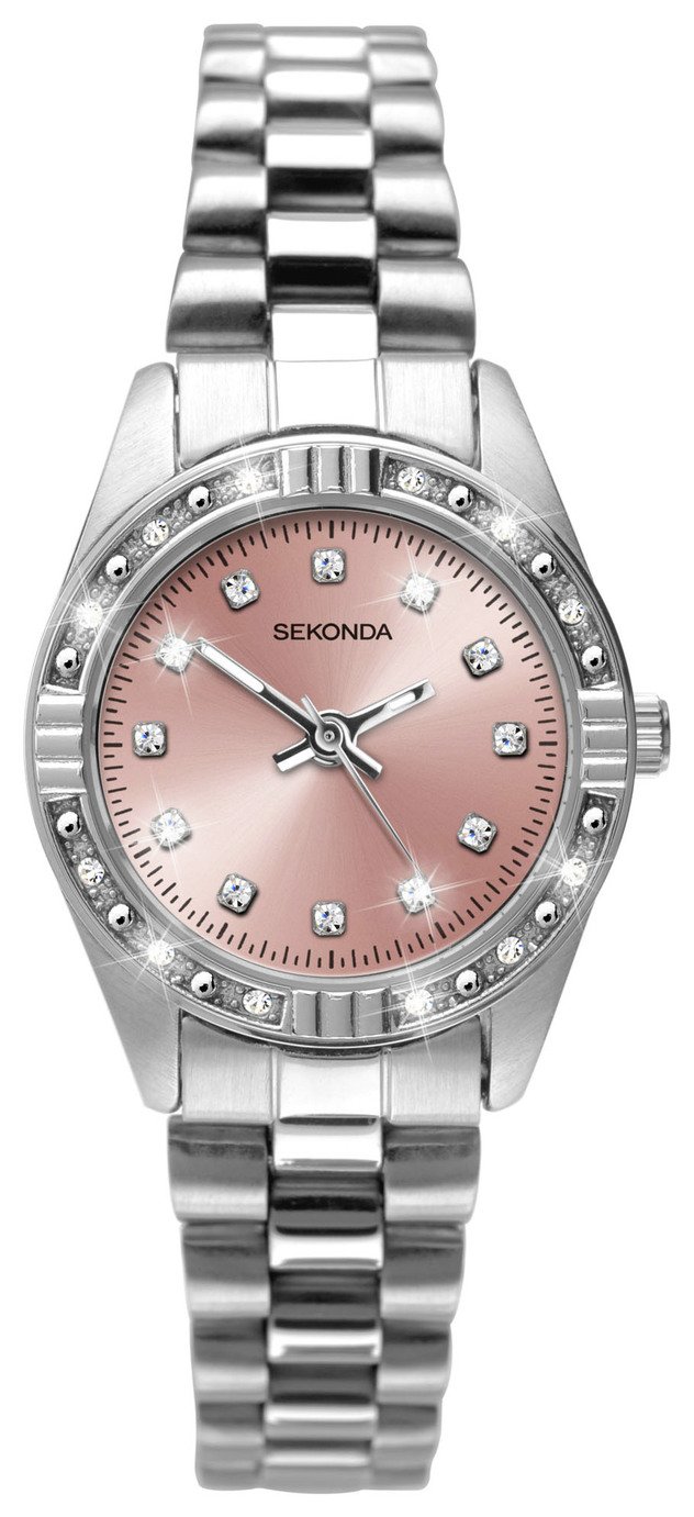 Sekonda Ladies Silver Stainless Steel Bracelet Watch