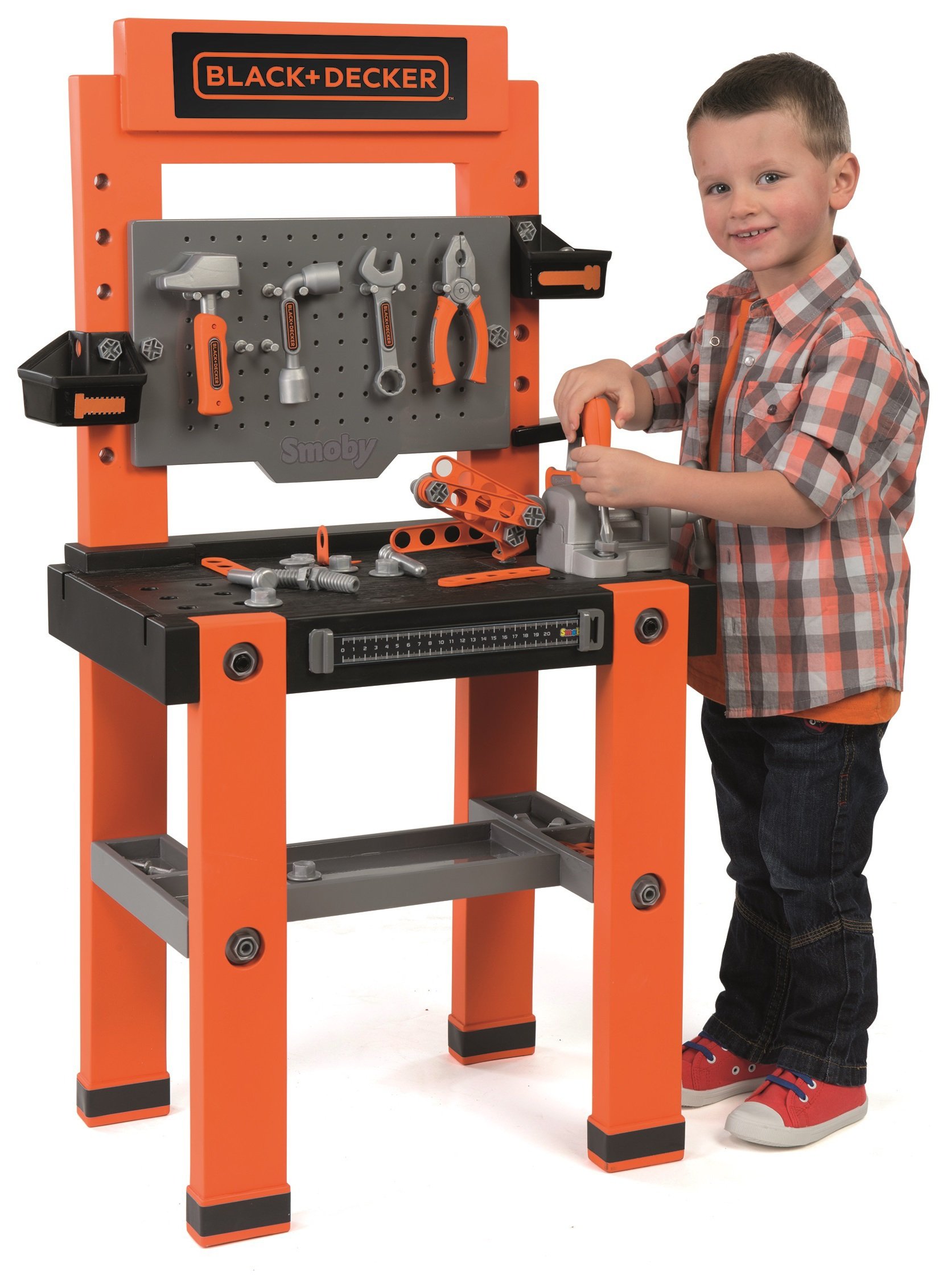 smoby black and decker tool bench