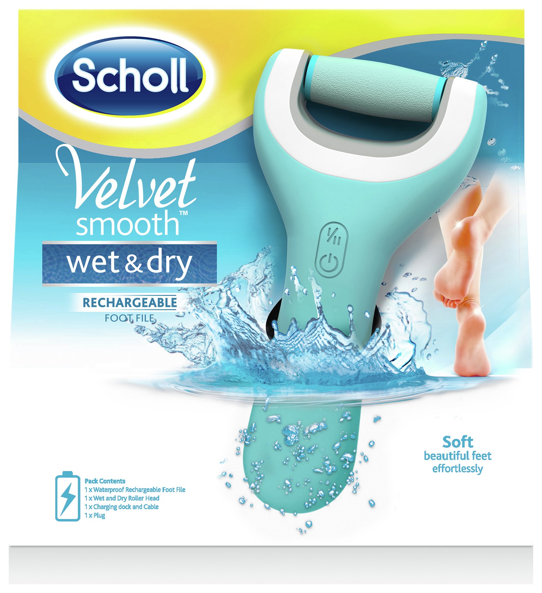 Scholl Velvet Smooth Wet and Dry Foot File