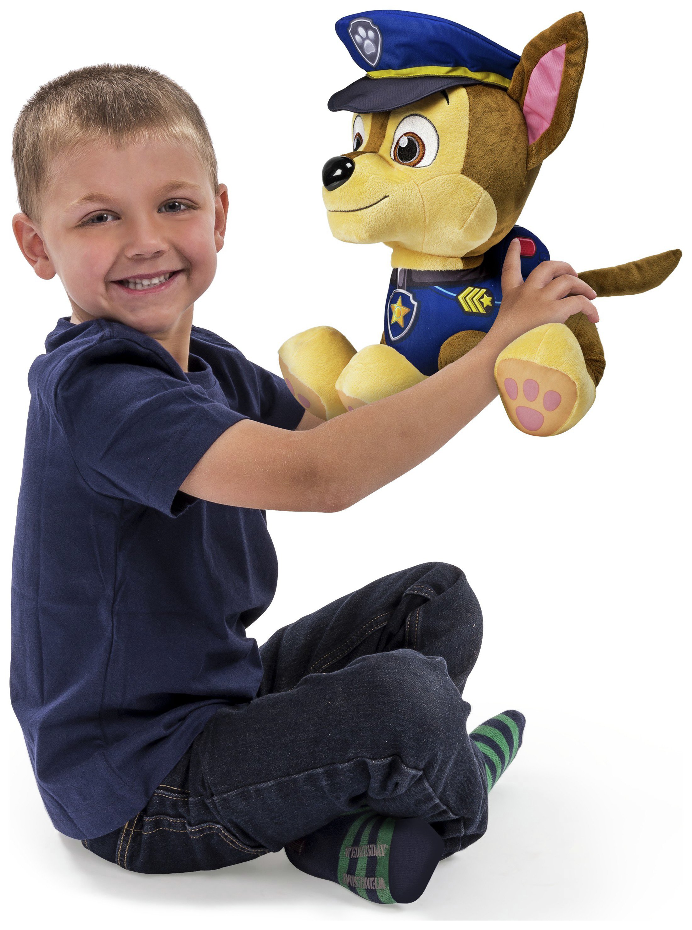 Buy PAW Patrol Jumbo Plush - Chase at Argos.co.uk - Your Online Shop ...