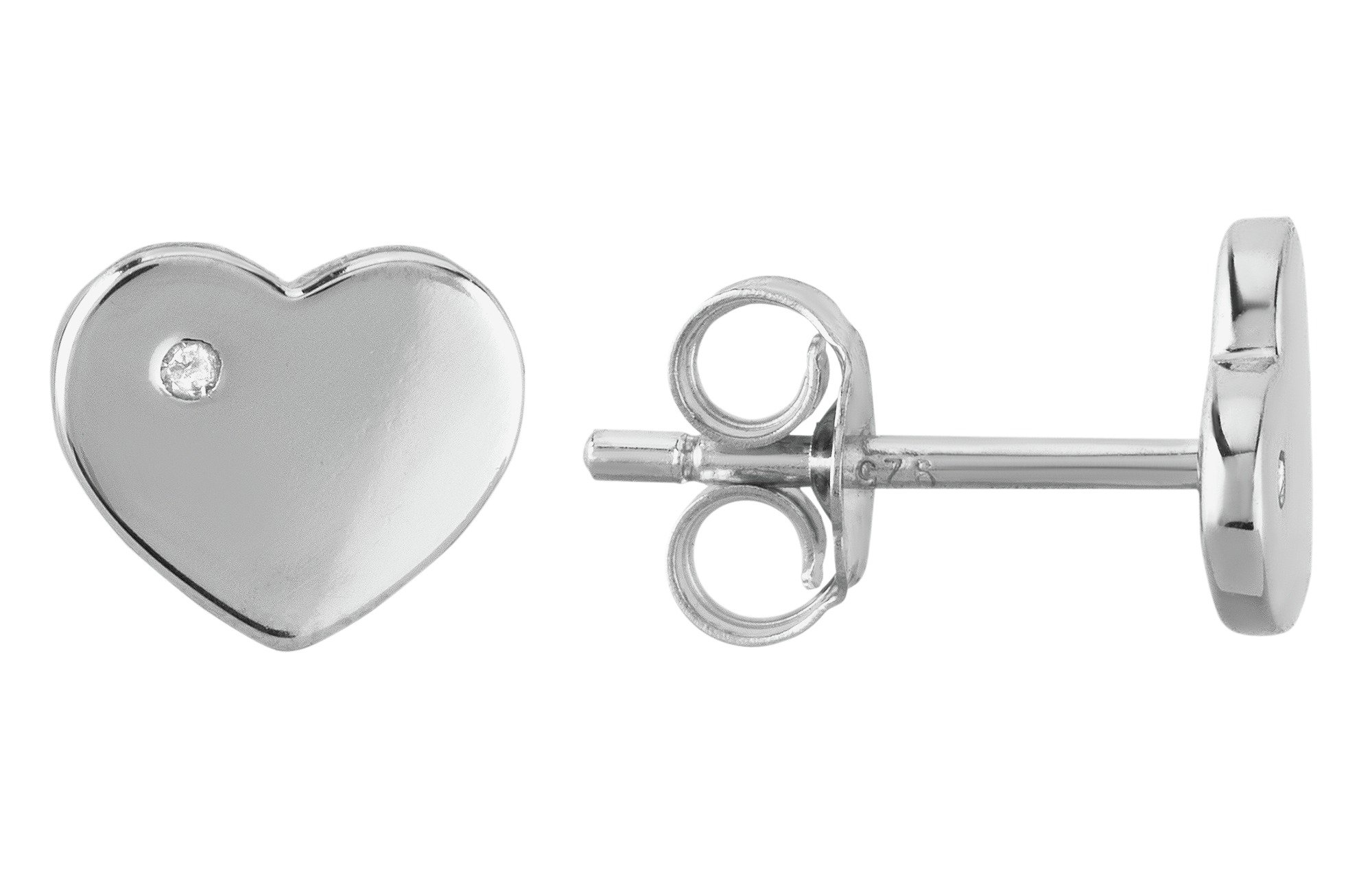 Hot Diamonds Sterling Silver Open Heart Stud Earrings Review