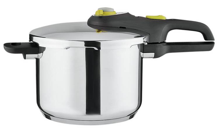 Buy Tefal 6 Litre Stainless Steel Pressure Cooker | Pressure cookers | Argos