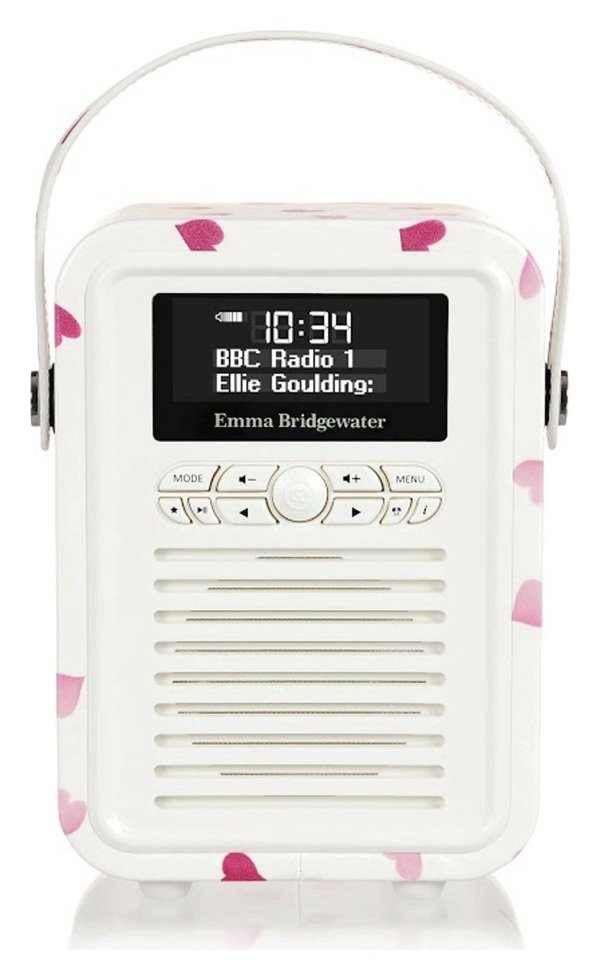 VQ Emma Bridgewater Retro Mini DAB FM Radio - Pink Hearts (5438770) | Argos  Price Tracker 