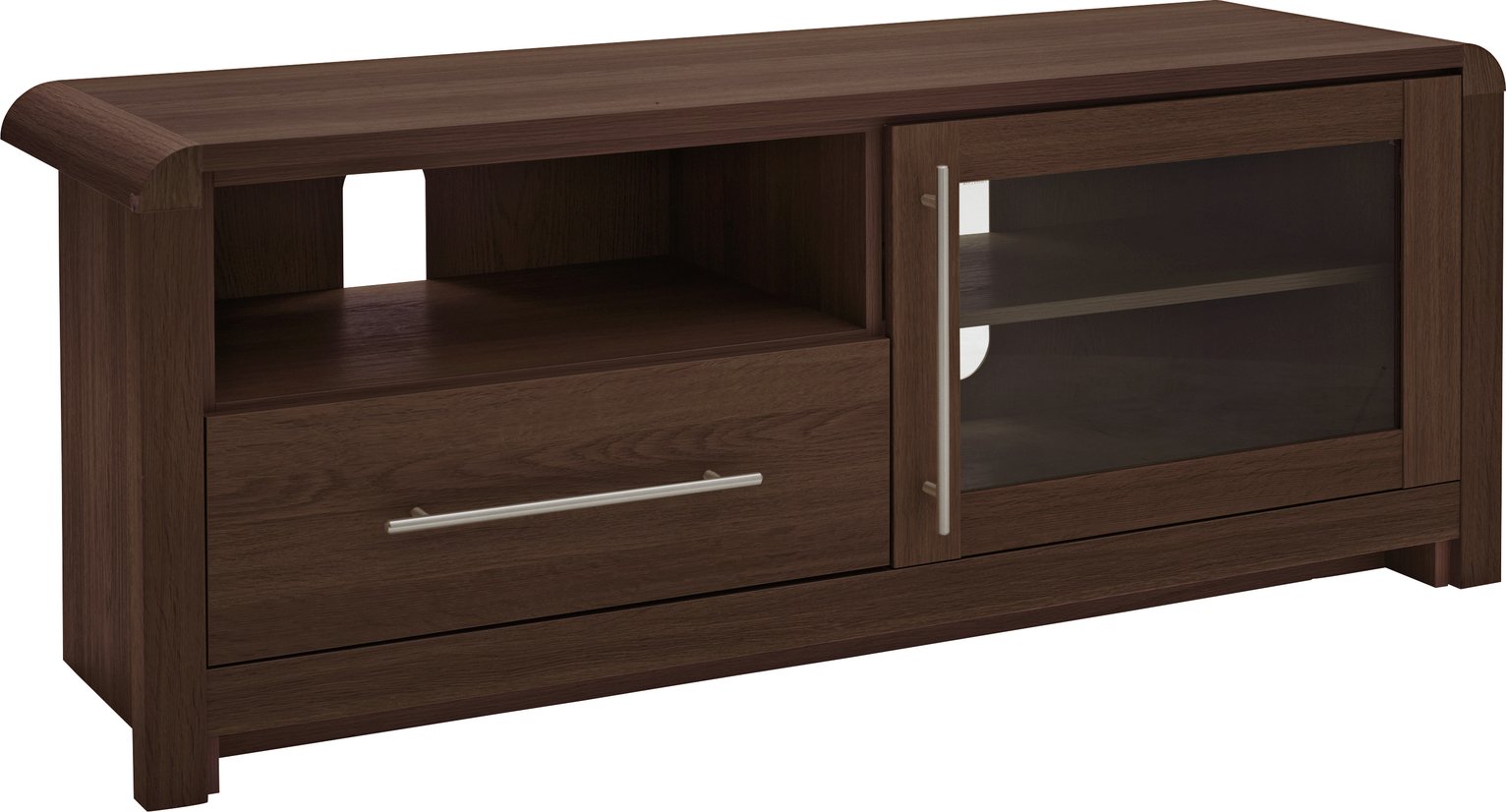 Argos Home Elford TV/Entertainment Unit - Walnut Effect