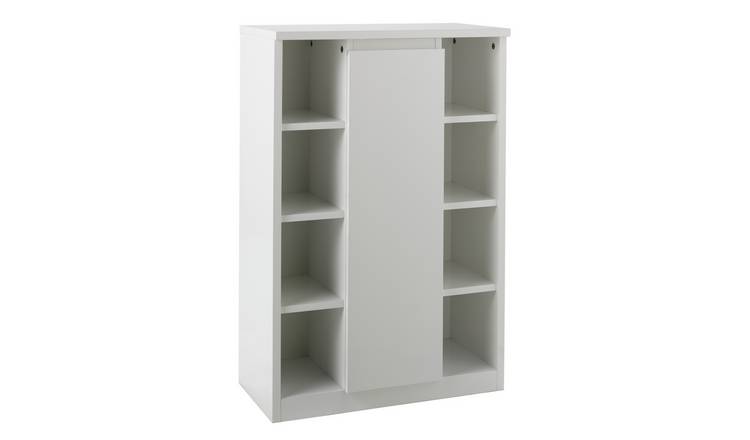 Buy Argos Home Gloss Console Storage Cabinet White Bathroom