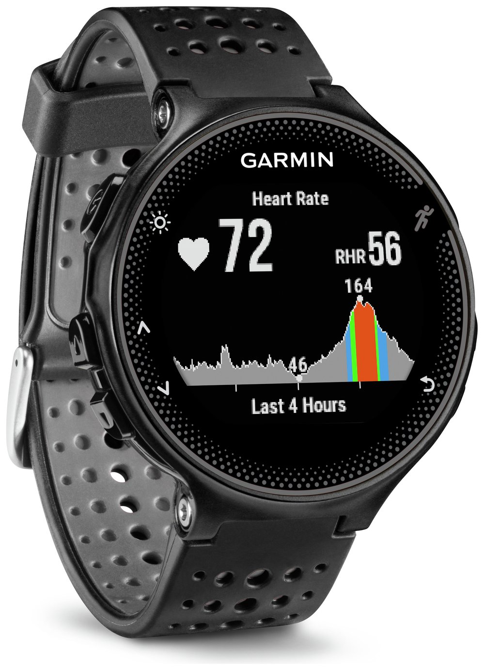 Garmin Forerunner 235 GPS HR Running Watch - Black/Grey