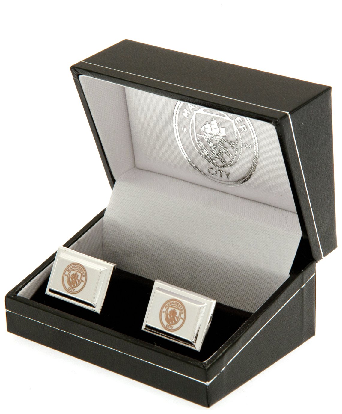 Silver Plated Man City Crest Cufflinks Review