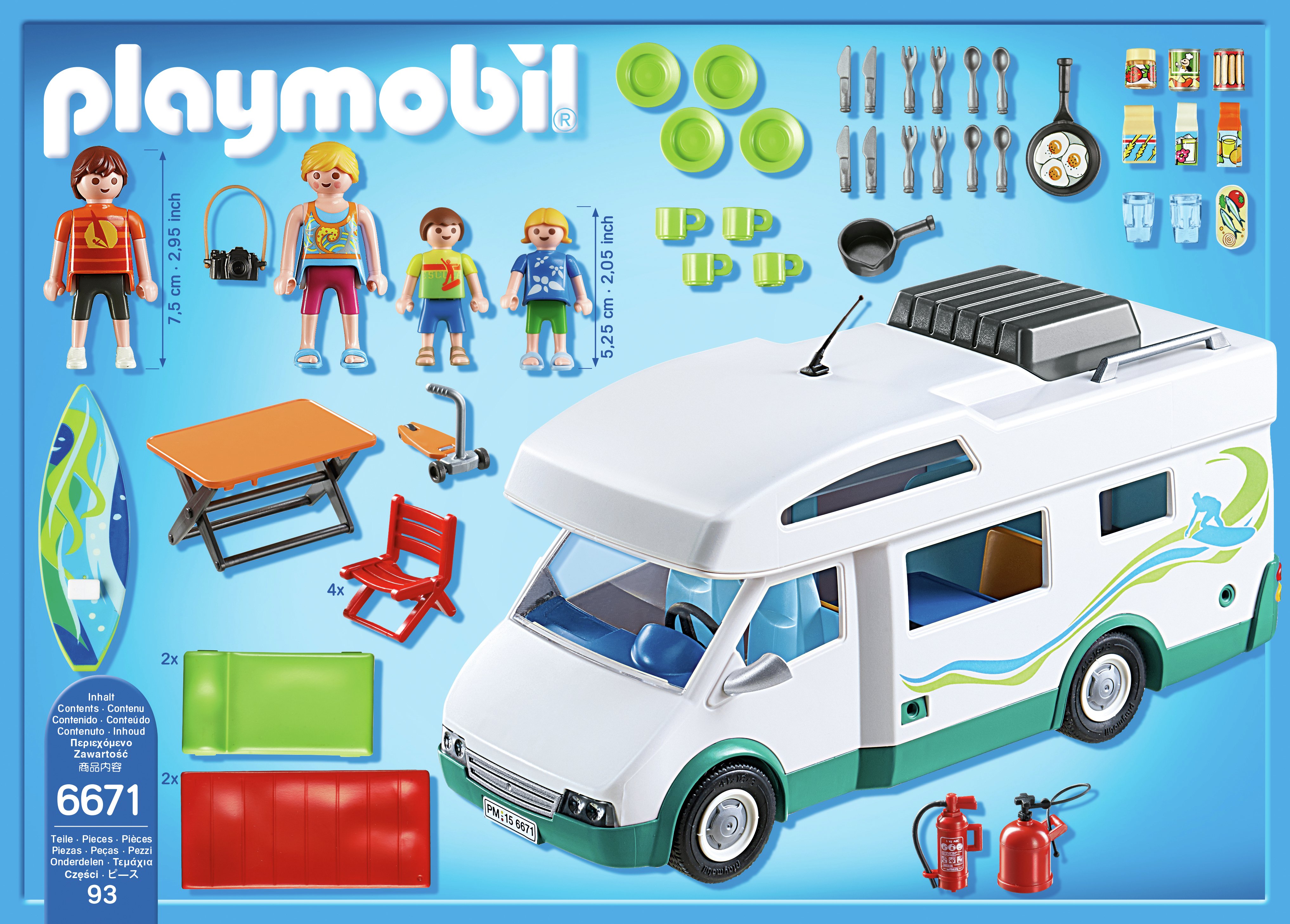 Playmobil 6671 Summer Camper Playset. Reviews