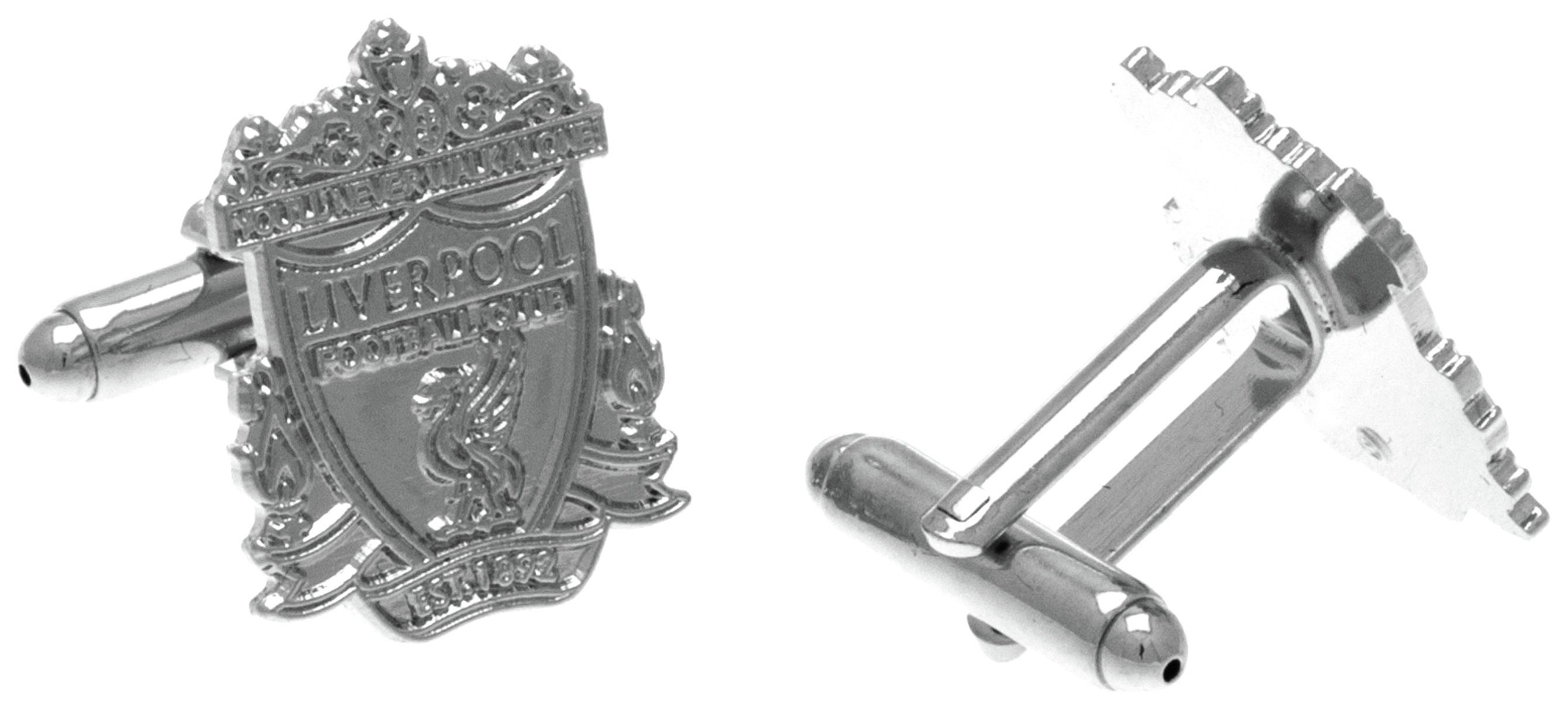 Silver Plated Liverpool FC Crest Cufflinks. Review