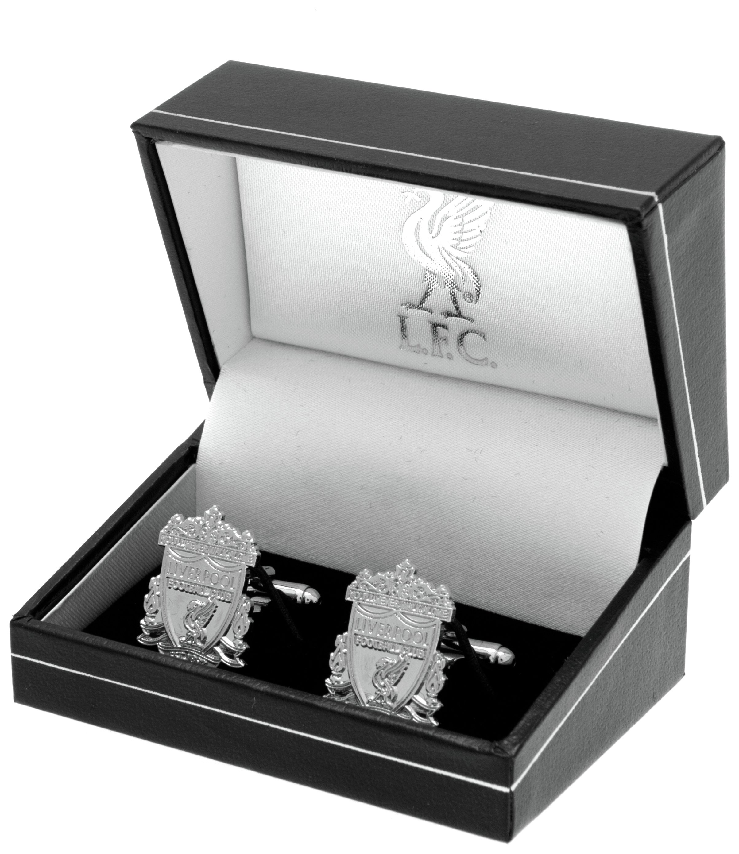 Silver Plated Liverpool FC Crest Cufflinks. Review