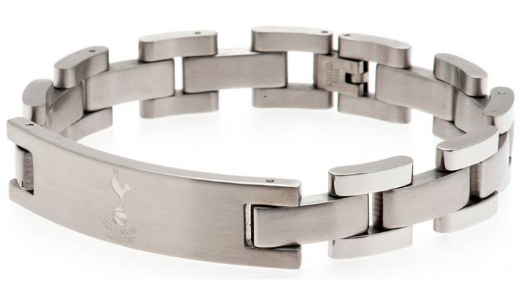 Stainless Steel Tottenham Hotspur Crest Bracelet