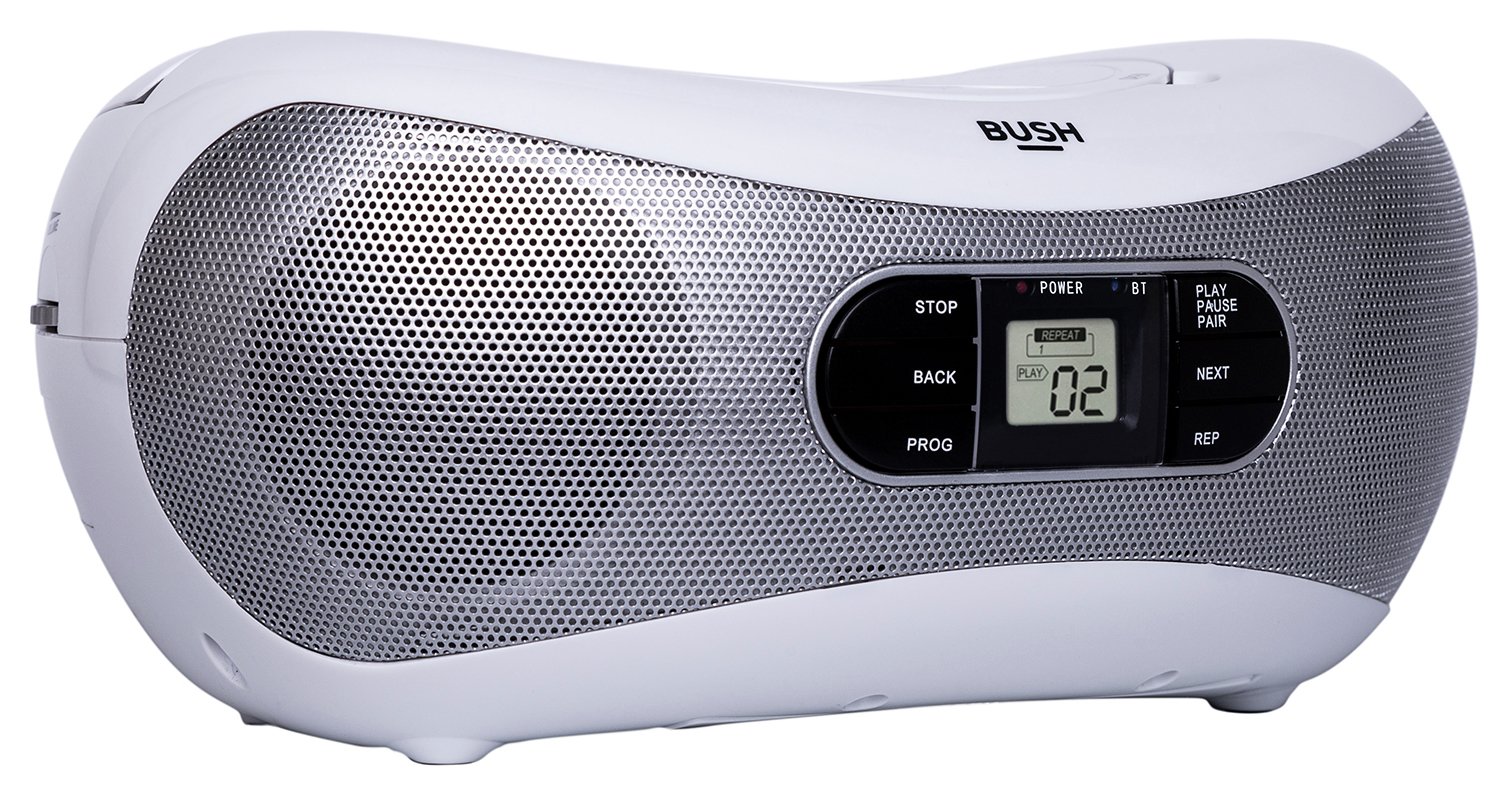 bush bluetooth cd boombox