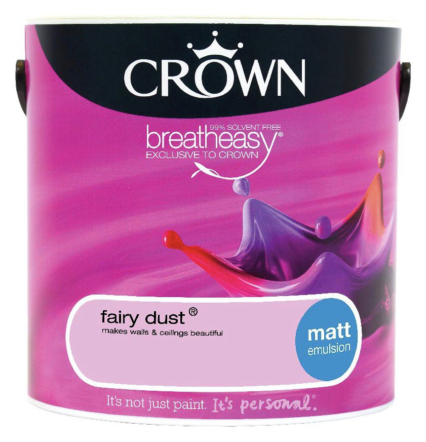 Crown Breatheasy Matt Paint 2.5L - Fairy Dust. Review