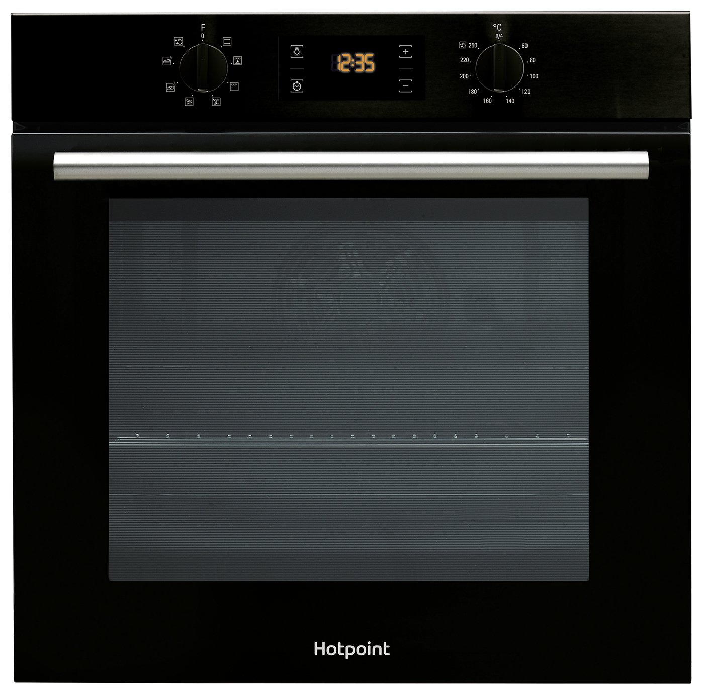 Hotpoint SA2540HBL Built In Single Electric Oven - Black