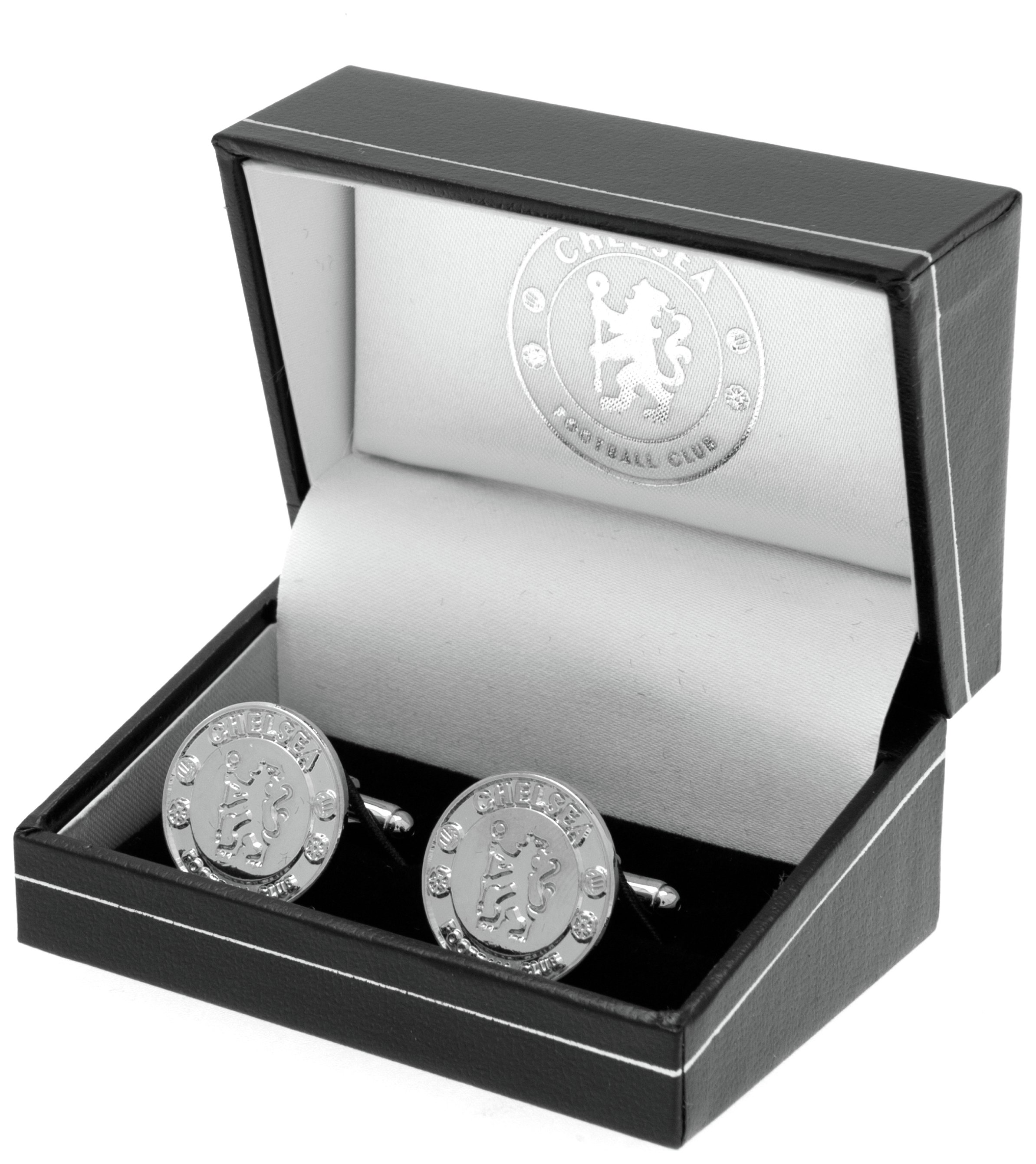 Silver Plated Chelsea FC Crest Cufflinks. Review