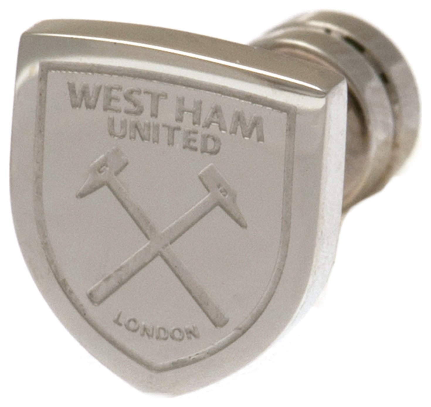 Stainless Steel West Ham Utd Crest Stud Earring