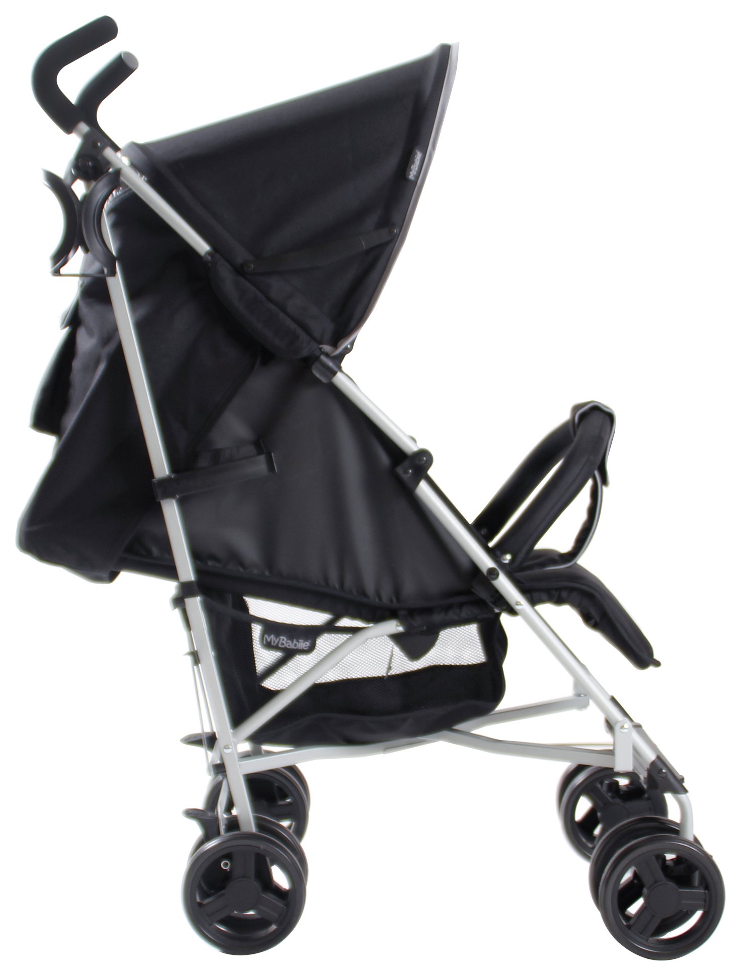 my babiie mb01 grey stars stroller