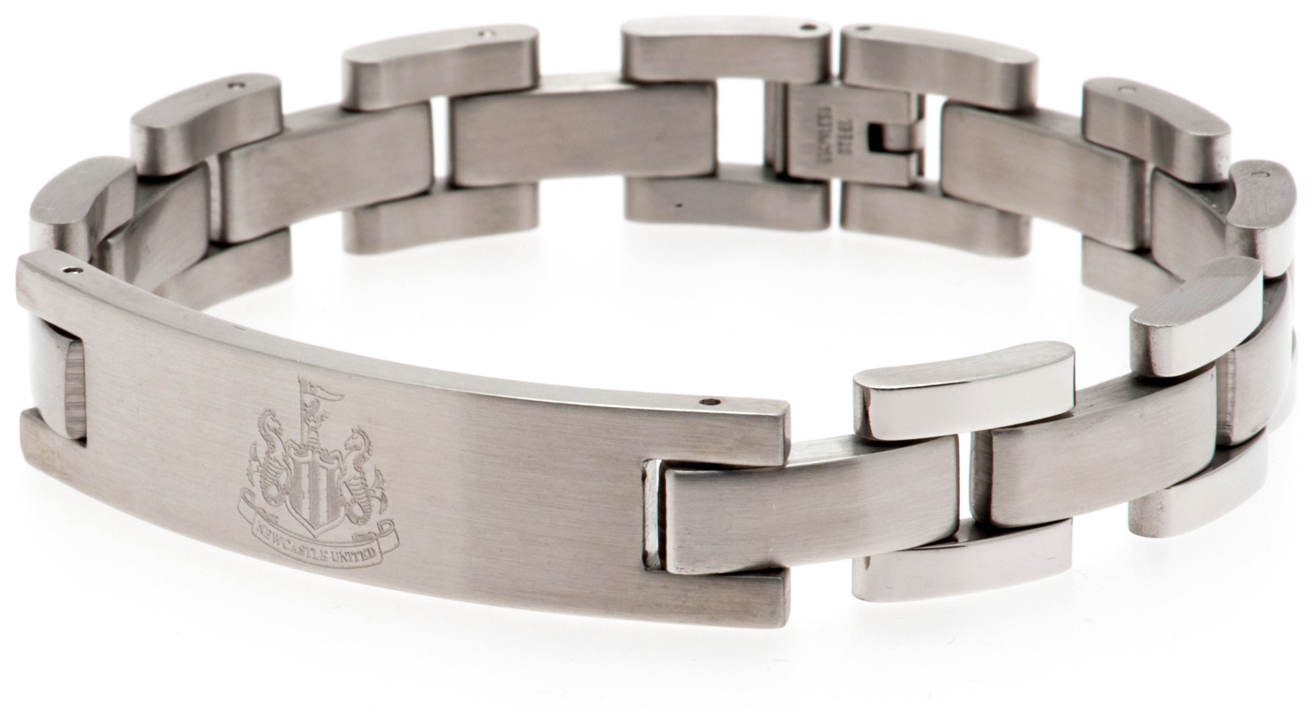 Stainless Steel Newcastle United Crest Bracelet