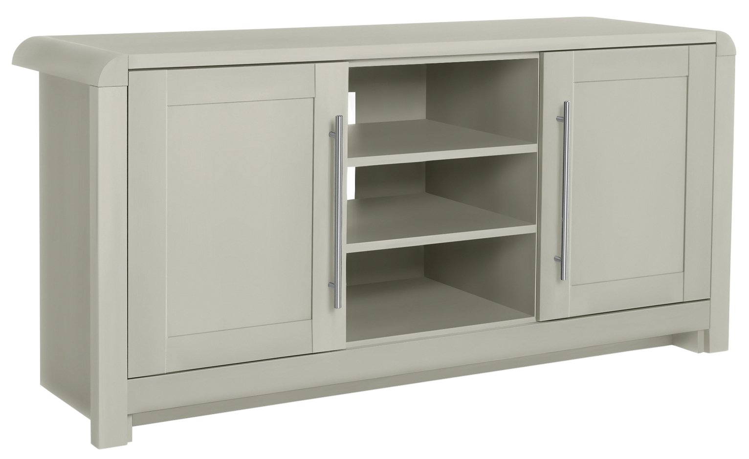 Argos Home Elford 2 Door Low Sideboard - Grey